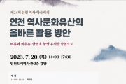 인천 역사 학술회의, 20일 개최 … 역사문화 유산 활용 방안 논